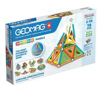 GEOMAG Supercolor Panels Recycled - Jeu de construction magnétique - plastique recyclé - 78 pièces - dès 3 ans