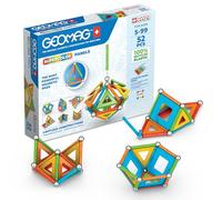 Geomag, Supercolor Recycled, Constructions Magnétiques, Barrettes et Panneaux Colorés, Pack de 42 Pièces, 100% Plastique Recyclé