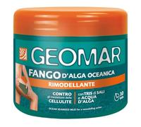 GEOMAR | Boue d'Algue Océanique Remodelante, Made in Italy, 600 g | Contre les Imperfections de la Cellulite, avec Tris de Sels (Marin, d'Epsom et de la Mer Morte) et Eau d'Algue
