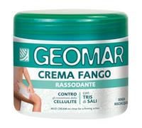 GEOMAR | Crème Boue Raffermissant, Made in Italy, 450 ml | Contre les Imperfections de la Cellulite, avec Tris de Sels (Sel Marin, d'Epsom et de la Mer Morte), Sans Rinçage