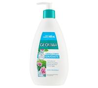 GEOMAR | Crème Hydratante Corps, Enrichie en Menthe Aquatique, Acide Hyaluronique, Tris D’Algues, 95% d’Origine Naturelle, Made in Italy, 400 ml