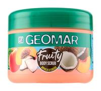 GEOMAR | Fruity Body Scrub Pêche & Noix de Coco, Made in Italy, 300 g