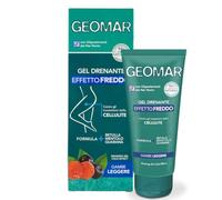 GEOMAR | Gel Drainant Effet Froid, contre les Imperfections de la Cellulite, procure des Jambes Légères, Ingrédients à 95% d'Origine Naturelle, Made in Italy, 200 ml