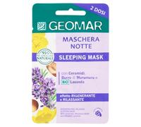 GEOMAR | Masque de Nuit Sleeping Mask, Parfum Lavande, Made in Italy, 15ml