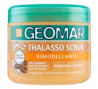 GEOMAR | Thalasso Gommage Remodelant, Avec Sel Marin, Sel d’Epsom, Huile de Café et extraits de Guarana et Capsico, Made in Italy, 600 g