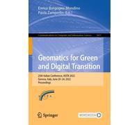 Geomatics For Green And Digital Transition