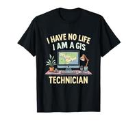 Géomatique Cartographie - Analyse Spatiale Technicien Sig T-Shirt