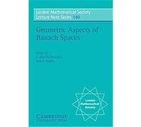 Geometric Aspects of Banach Spaces, London Mathematical Society Lecture Note Series E. Martin Peinador (Auteur)