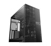 Geometric Future M5 Vent Mesh Front Panel Tempered Glass Mid Tower, E-ATX/ATX, High Airflow, 1.2mm Steel, Type C, Support 420/360, Double Chambre, Noir, GEO-M5V-B