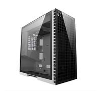 Geometric Future M6 Cezanne Mid Tower Boîtier PC Design Vertical Canal d'air Support pour Radiateur E-ATX 11" 360 Support GPU Vertical Blanc GEO-M6-CEW