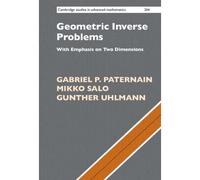 Geometric Inverse Problems