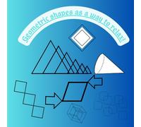 Geometric shapes as a way to relax!: An interesting coloring book for adults!