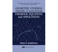 Geometric Sturmian Theory Of Nonlinear Parabolic Equations And Applications
