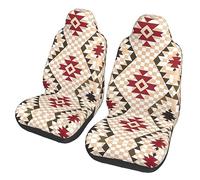 Geometric Vector Dua Sarung JOK Mobil,*, Sarung JOK Mobil Depan, Cocok Untuk Sebagian Besar Mobil, SUV, Truk, Van, Dll.