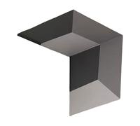 Geometric Wall Art Decal, 3D Effect Removable Sticker, Compact Corner Decoration For Visual Interest, Clean Easy Application, Modern Home Decor Item, Kids Study Office Space Accent