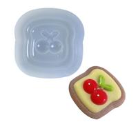 Géométrie Brillante De Pain À Cerise Ornement En Silicone Époxy Moule Trousseau Pendentif Pour Décorations