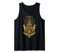 Géométrie céleste sacrée Dieu égyptien Anubis Egypte Débardeur