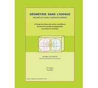 GÉOMÉTRIE DANS L'ESPACE: RÉSUMÉS DE COURS ET EXERCICES CORRIGÉS