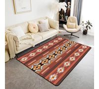 Géométrie De Flèche Tribale Ethnique 3D Imprimé Motif Rug 140 X 200 Cm Tapis De Zone, Antidérapant Tapis Douce The Rug Pour Chambre Et Salon Ou Chambre D'Enfants - Nettoyage Facile ,Ave -2514509923180
