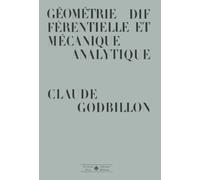 Géométrie différentielle et mécanique analytique