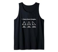 Géométrie Nom Ces Triangles Geek Mathématiques Problème Humour Débardeur