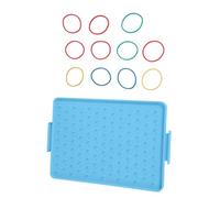 Géométrie Perfecte Geoboard Léger En Mathématiques Aide Pédagogique Des Mathématiques Pour L'enfant Étudiant Pratique D'apprentissage En Plastique Avec Des Élastiques