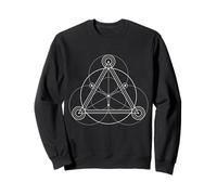 Géométrie Pyramide Triangle Mystique Sweatshirt