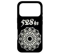 Géométrie Sacrée de Cymatique de Fréquence Divine de 528 Hz Coque pour iPhone 17 Pro