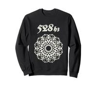 Géométrie Sacrée de Cymatique de Fréquence Divine de 528 Hz Sweatshirt
