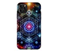 Géométrie sacrée de l'amour et de l'énergie Divine Coque pour iPhone 11 Pro Max