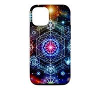Géométrie sacrée de l'amour et de l'énergie Divine Coque pour iPhone 12/12 Pro