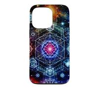Géométrie sacrée de l'amour et de l'énergie Divine Coque pour iPhone 13 Pro