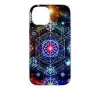 Géométrie sacrée de l'amour et de l'énergie Divine Coque pour iPhone 14