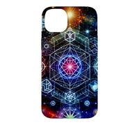 Géométrie sacrée de l'amour et de l'énergie Divine Coque pour iPhone 14 Plus