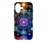 Géométrie sacrée de l'amour et de l'énergie Divine Coque pour iPhone 17
