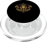 Géométrie sacrée du Pharaon Sphynx de l'Égypte Ancienne PopSockets PopGrip pour MagSafe