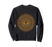 Géométrie sacrée égyptienne Œil d'Horus Art Kemetic Sweatshirt