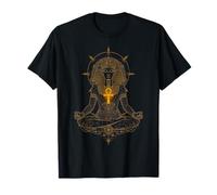 Géométrie sacrée égyptienne Toutankhamon Pharaon Roi Kemetic T-Shirt