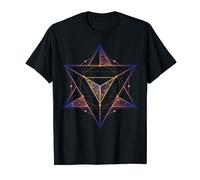 Géométrie Sacrée Étoile Tétraèdre Merkaba T-Shirt