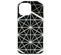 Géométrie Sacrée Hexagone Labyrinthe Géométrique Coque pour iPhone 13 Pro Max