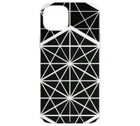 Géométrie Sacrée Hexagone Labyrinthe Géométrique Coque pour iPhone 15 Plus