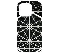 Géométrie Sacrée Hexagone Labyrinthe Géométrique Coque pour iPhone 15 Pro