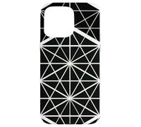 Géométrie Sacrée Hexagone Labyrinthe Géométrique Coque pour iPhone 15 Pro Max
