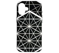 Géométrie Sacrée Hexagone Labyrinthe Géométrique Coque pour iPhone 16