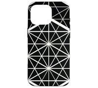 Géométrie Sacrée Hexagone Labyrinthe Géométrique Coque pour iPhone 16 Pro
