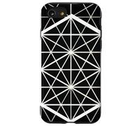 Géométrie Sacrée Hexagone Labyrinthe Géométrique Coque pour iPhone SE (2020) / 7/8