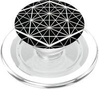 Géométrie Sacrée Hexagone Labyrinthe Géométrique PopSockets PopGrip pour MagSafe