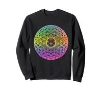 Géométrie sacrée Mandala Chakra Alignement par PS chédélique Sweatshirt