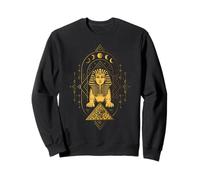 Géométrie sacrée Sphinx Pyramide Oeil Horus Egypte Ancienne Sweatshirt