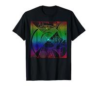 Géométrie sacrée, spirale de la séquence de Fibonacci T-Shirt